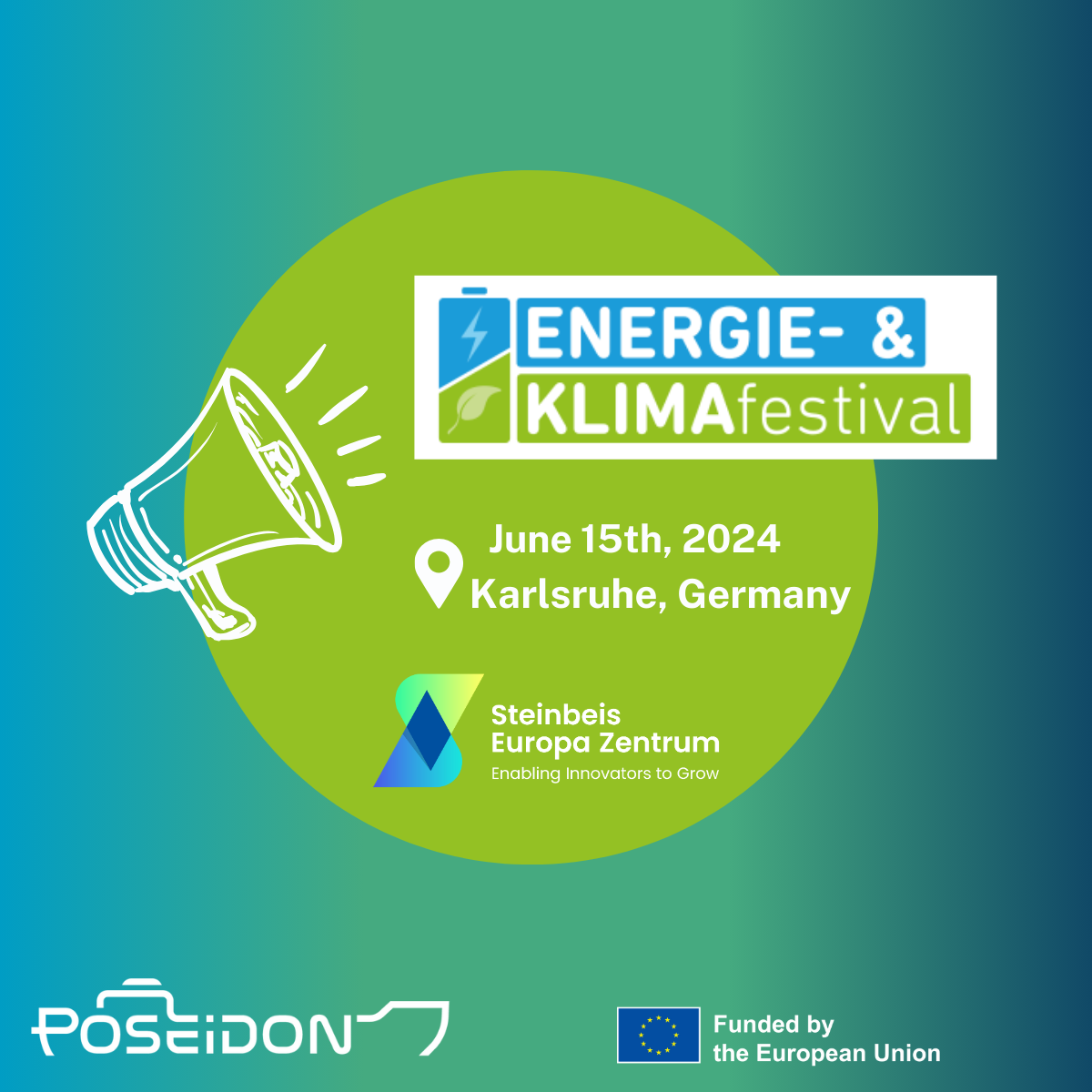 Poseidon Project presented at the Energy and Climate Festival 