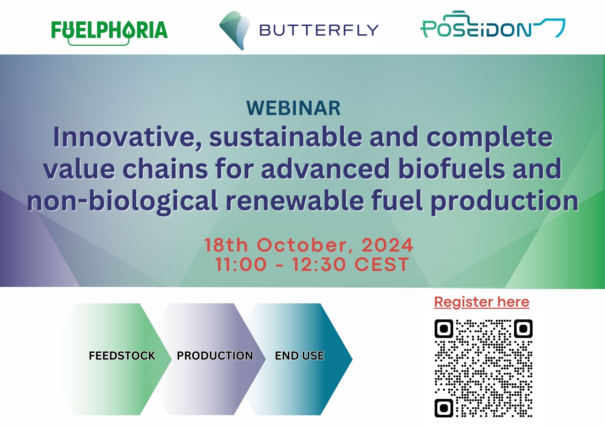 Joint webinar by POSEIDON, FUELPHORIA and BUTTERFLY