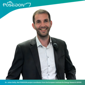 Dr. Julian Dailly, coordinator of the POSEIDON project